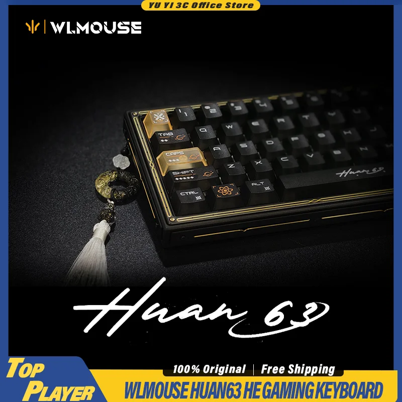WLMOUSE HUAN63 Игровая клавиатура RGB Edge 8K + 256K с низкой задержкой, рабочий алюминиевый корпус с ЧПУ, поддержка 0,001 мм, быстрый триггер SOCD DKS MT
WLMOUSE HUAN63 Игровая клавиатура RGB Edge 8K + 256K с низкой задержкой, рабочий алюминиевый корпус с ЧПУ, поддержка 0,001 мм, быстрый триггер SOCD DKS MT