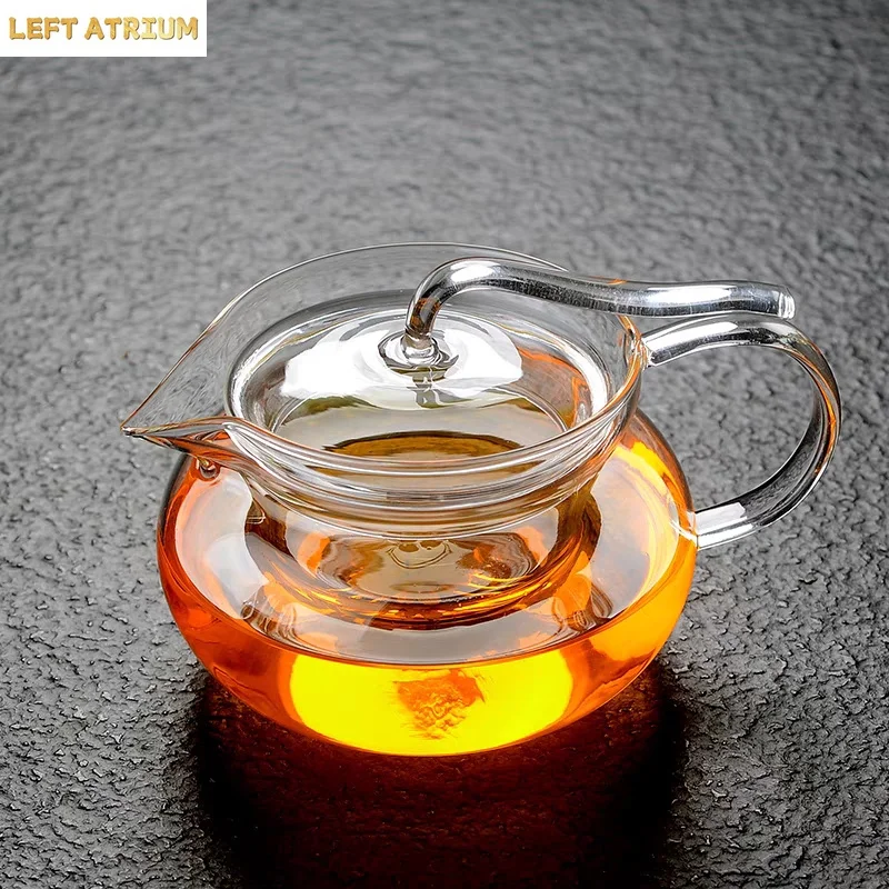 400ml High Quality Heat Resistant Glass Teapot with Infuser Boiling Flower Tea Pot Leaf Herbal Tea Kettle Kung Fu Tea Set
400ml High Quality Heat Resistant Glass Teapot with Infuser Boiling Flower Tea Pot Leaf Herbal Tea Kettle Kung Fu Tea Set