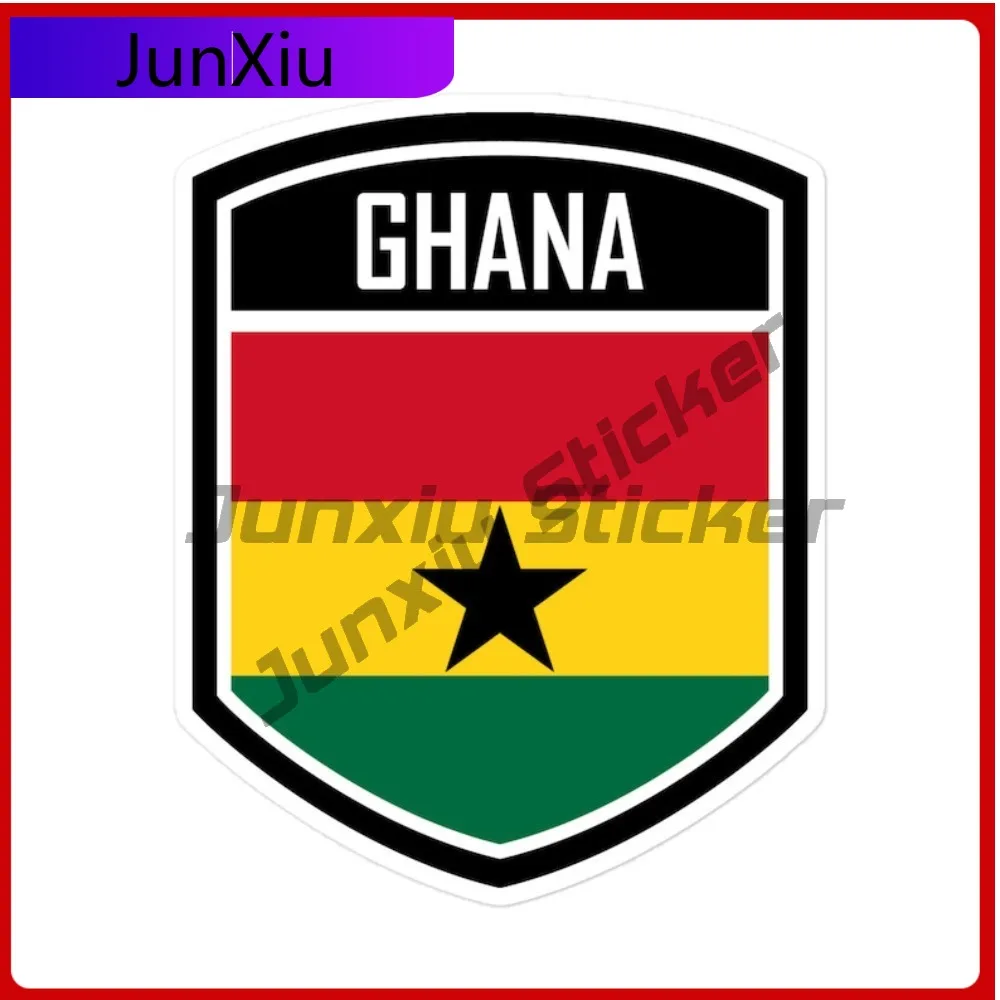 Ghana Flag Emblem Eye Catching Trendy Easy Apply Stickers Waterproof Vinyl Decal for Pickup Truck Tailgate UV Resistant
Ghana Flag Emblem Eye Catching Trendy Easy Apply Stickers Waterproof Vinyl Decal for Pickup Truck Tailgate UV Resistant