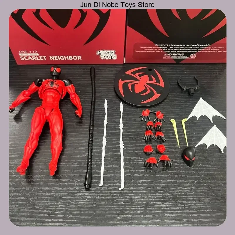Kaine Parke Scarlet Spider Anime Character Black Red Suit Articulated PVC Action Figure Statue 15cm, Desktop Decoration Gift
Kaine Parke Scarlet Spider Anime Character Black Red Suit Articulated PVC Action Figure Statue 15cm, Desktop Decoration Gift