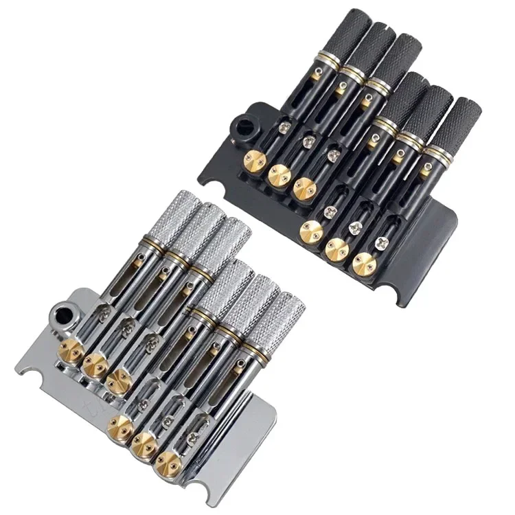 Thickened Brass Base Headless Electric Guitar Bridge – Vibrato Pull String, Under Horse Design, for Headless Guitars
Thickened Brass Base Headless Electric Guitar Bridge – Vibrato Pull String, Under Horse Design, for Headless Guitars