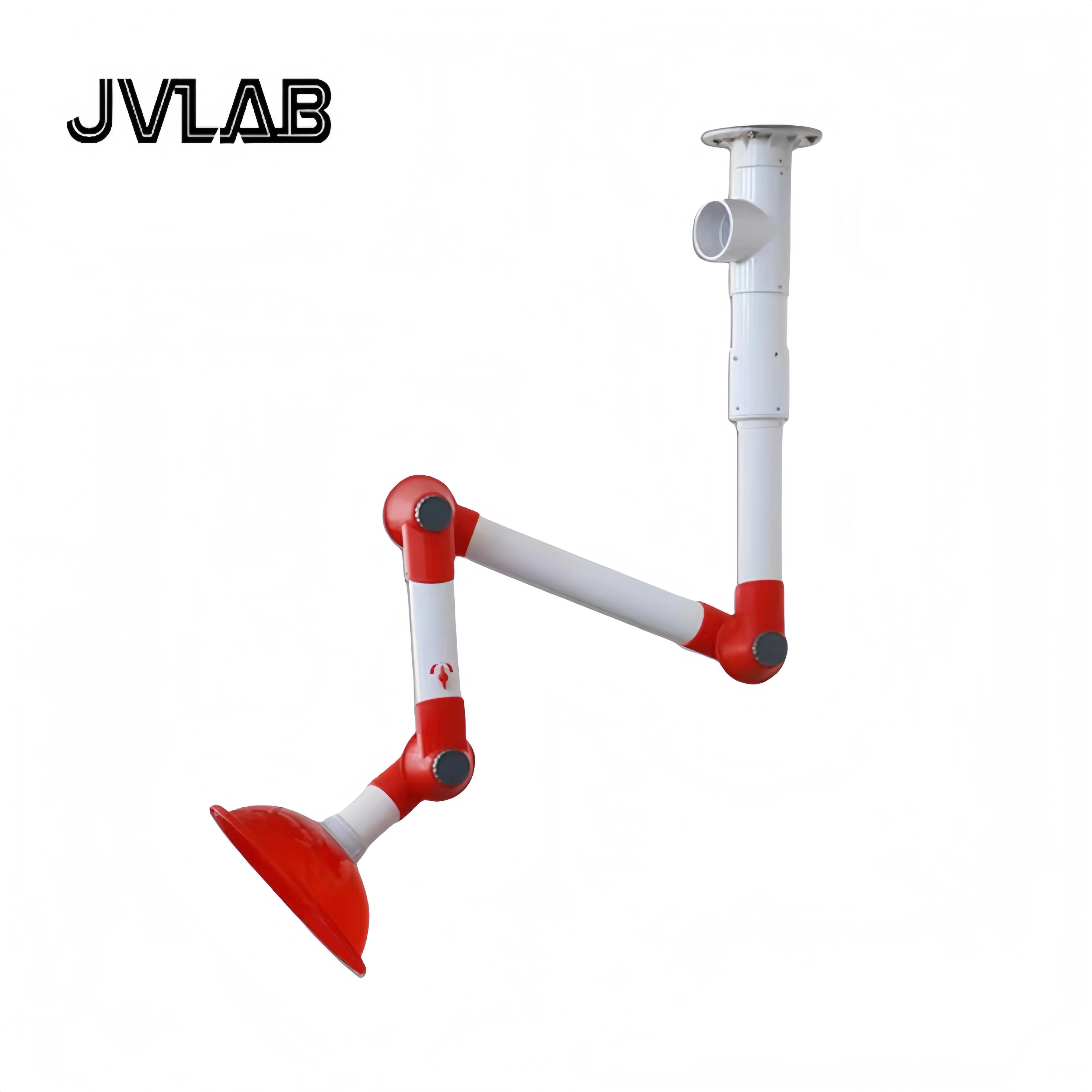 Laboratory Fume Extractor Arm 1pcs-3-Section Adjustable PP Exhaust Hood for Gas Collection Ceiling Mount, Mobile, Red
Laboratory Fume Extractor Arm 1pcs-3-Section Adjustable PP Exhaust Hood for Gas Collection Ceiling Mount, Mobile, Red