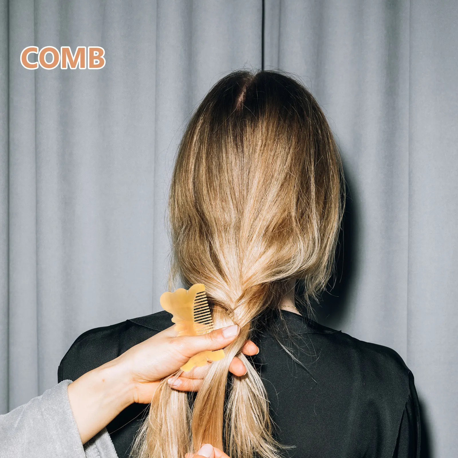 Handmade Carved Meridian Comb Thickened Natural Horn Wide Tooth Hair Massage Tool For Scalp Stimulation Detangling Anti-Static
Handmade Carved Meridian Comb Thickened Natural Horn Wide Tooth Hair Massage Tool For Scalp Stimulation Detangling Anti-Static