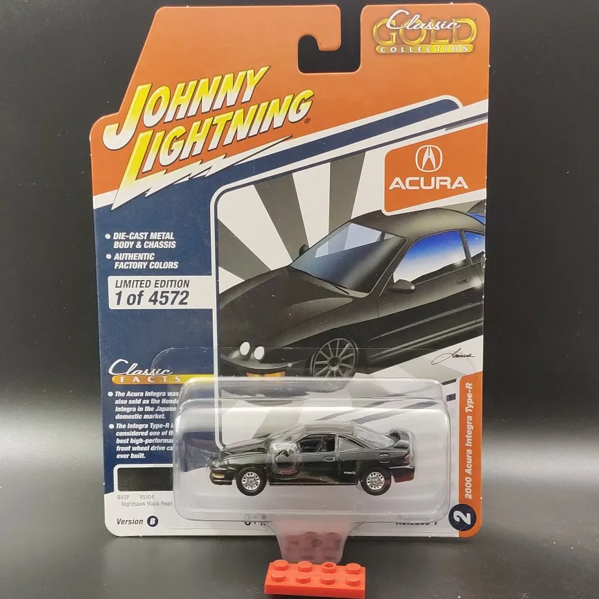Johnny Lightning 1/64 Acura Collection of die-cast alloy car decoration model toys
Johnny Lightning 1/64 Acura Collection of die-cast alloy car decoration model toys