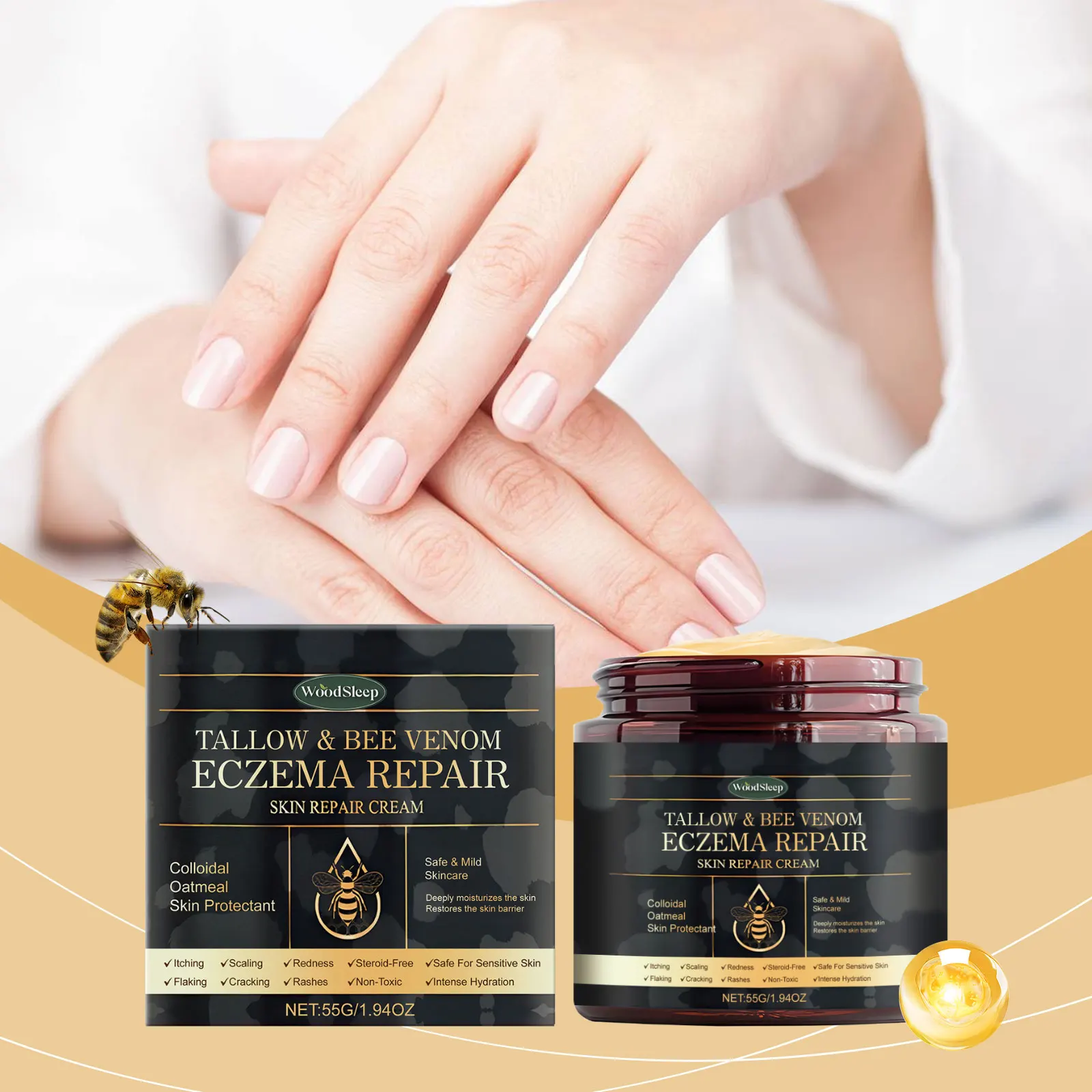 Skin Care Cream Gentle Moisturizing Nourishes Cleanses Dry Skin Supports Barrier Repair Aids Daily Hydration for Smooth Skin
Skin Care Cream Gentle Moisturizing Nourishes Cleanses Dry Skin Supports Barrier Repair Aids Daily Hydration for Smooth Skin