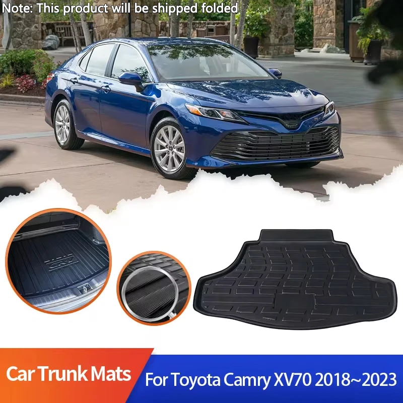 Коврики в багажник автомобиля для Toyota Camry 70 XV70 2018 2019 2020 2021 2022 2023, коврик для заднего багажника, напольный коврик, водонепроницаемый лоток, коврик для багажника
Коврики в багажник автомобиля для Toyota Camry 70 XV70 2018 2019 2020 2021 2022 2023, коврик для заднего багажника, напольный коврик, водонепроницаемый лоток, коврик для багажника