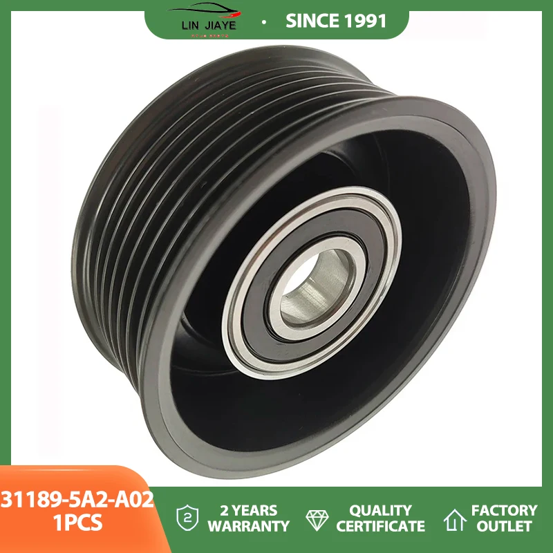 1PC K24 Engine Belt Tensioner Deflection Pulley OEM 31189-5A2-A02 For HONDA ACCORD CRV ODYSSEY SPIRIOR TLX 2015-2020
1PC K24 Engine Belt Tensioner Deflection Pulley OEM 31189-5A2-A02 For HONDA ACCORD CRV ODYSSEY SPIRIOR TLX 2015-2020