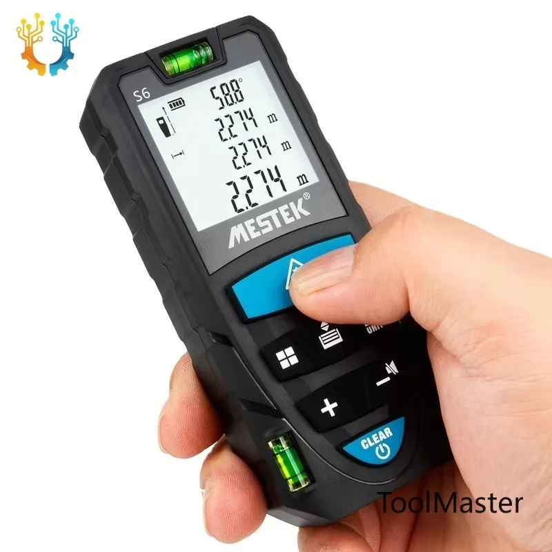 【2026】S6 Laser Distance Meter 50m 70m 100m Metro Trena Laser Tape Laser Measure Ruler Roulette Tool High Quality Distance Meter
【2026】S6 Laser Distance Meter 50m 70m 100m Metro Trena Laser Tape Laser Measure Ruler Roulette Tool High Quality Distance Meter