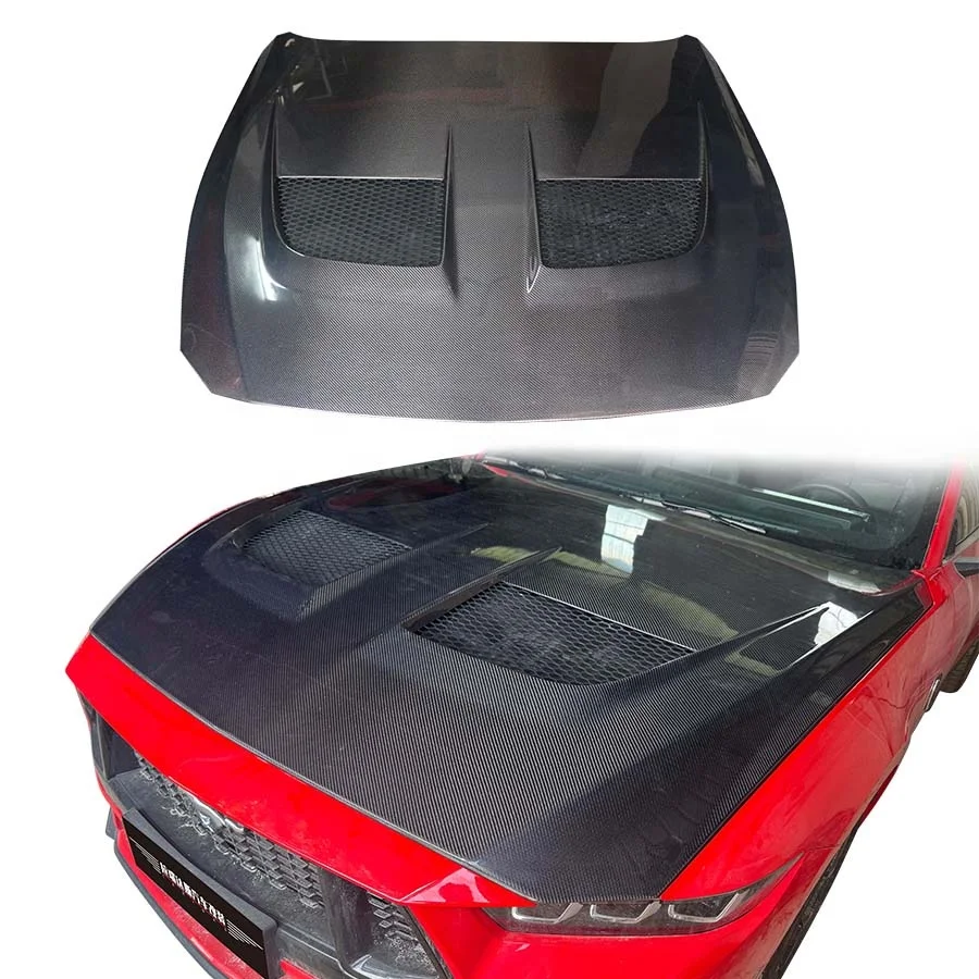 GTD Style Carbon Fiber Bonnet for Ford Mustang Dark Horse S650 New Hood Body Kits with Included Bolts
GTD Style Carbon Fiber Bonnet for Ford Mustang Dark Horse S650 New Hood Body Kits with Included Bolts