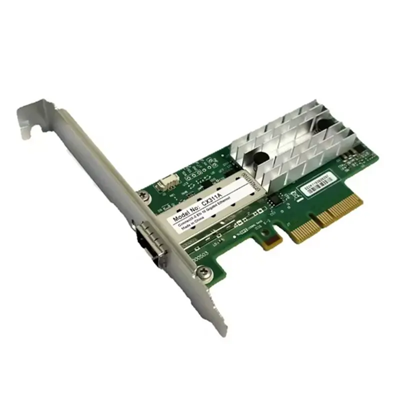 AED7-CX311A For Mellanox Connectx-3 MCX311A-XCAT EN 10G Ethernet 10Gbe SFP+ Pcie NIC Adapter
AED7-CX311A For Mellanox Connectx-3 MCX311A-XCAT EN 10G Ethernet 10Gbe SFP+ Pcie NIC Adapter