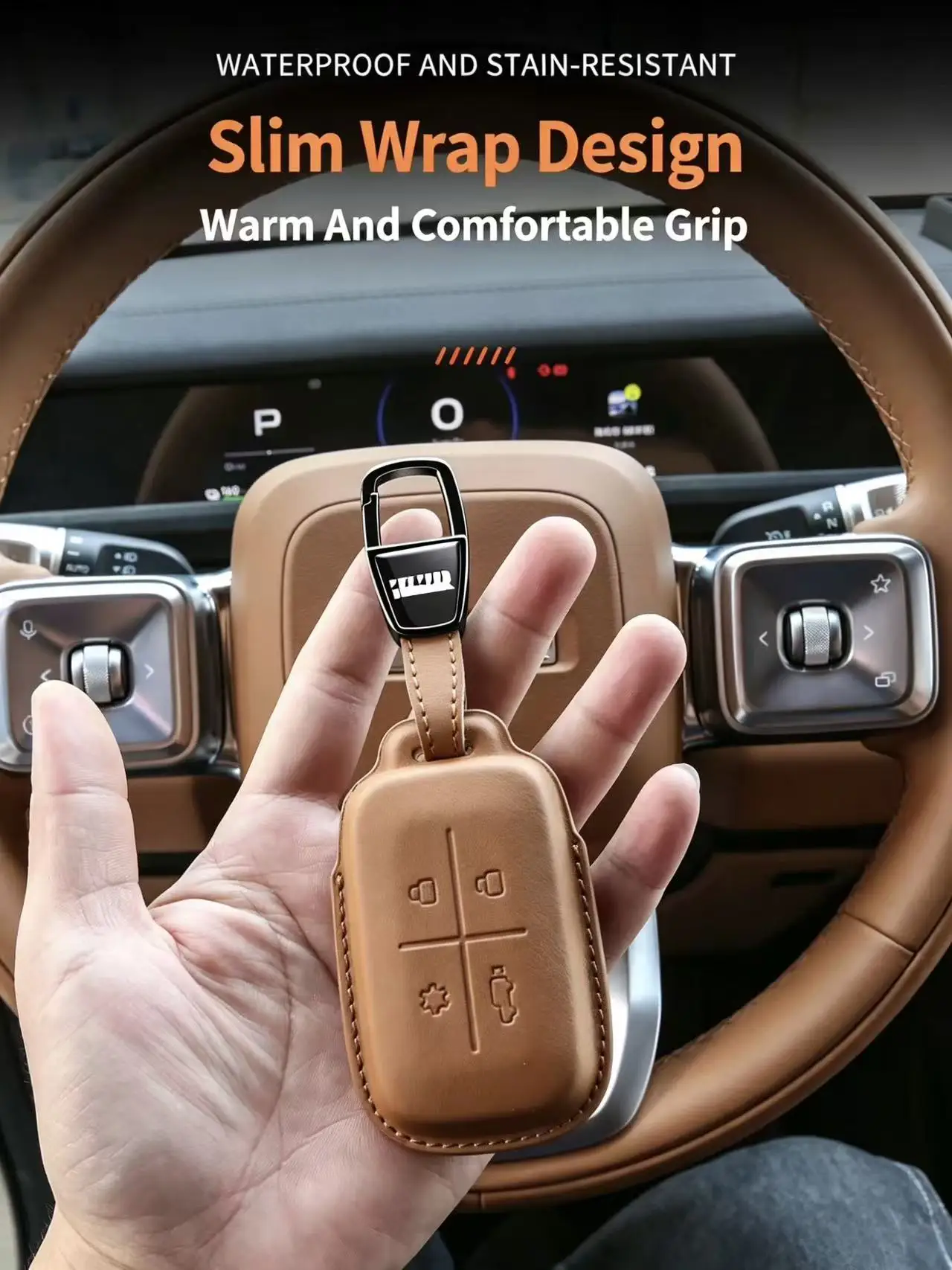 For Chery iCAR V27 Leather Key Cover Protector Case NFC Card Smart Key Shell Modification Anti Drop Wear Resistant Key Sleeve
For Chery iCAR V27 Leather Key Cover Protector Case NFC Card Smart Key Shell Modification Anti Drop Wear Resistant Key Sleeve
