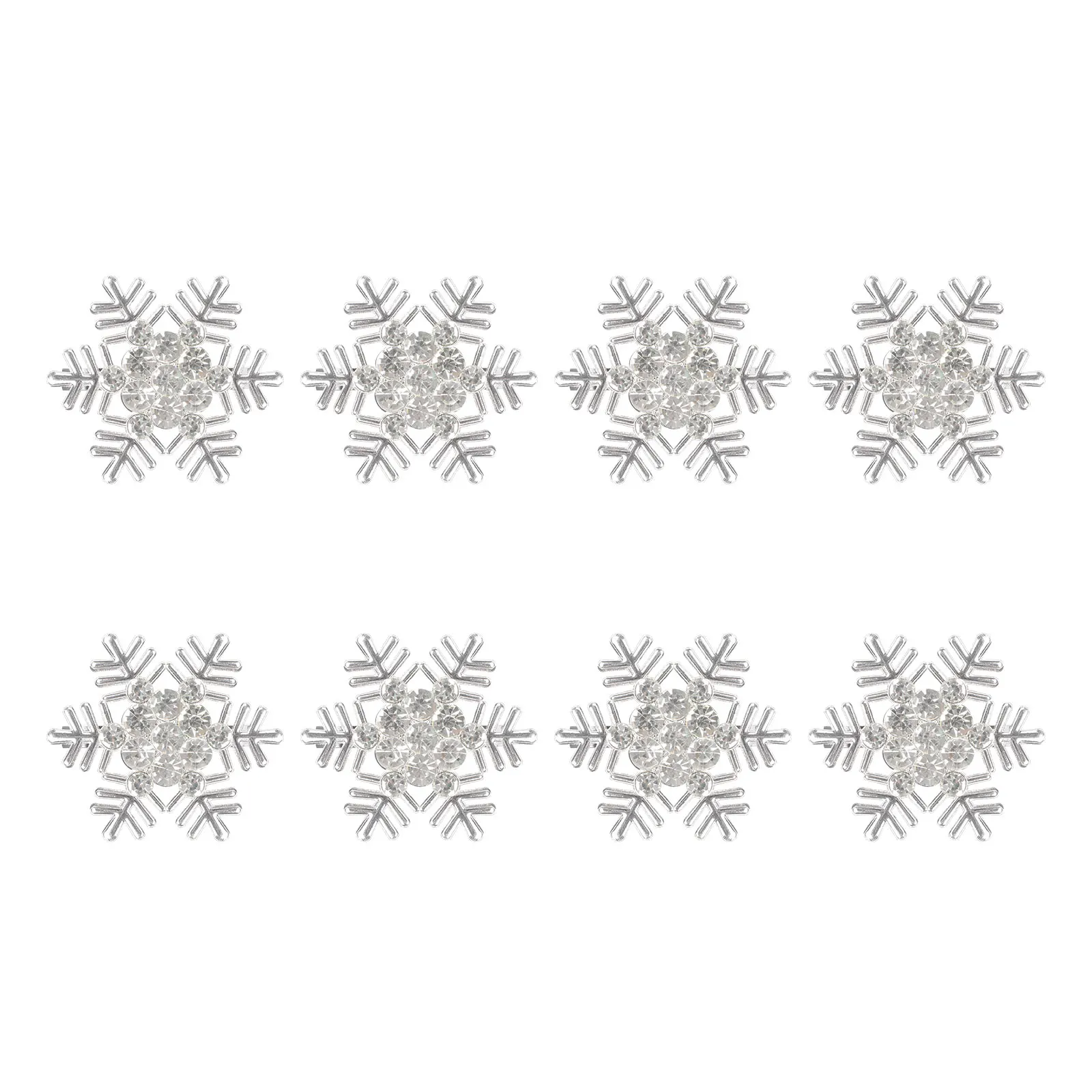 8PCS Napkin Rings Serviette Holders Buckles Christmas Snowflake Decor Party Wedding Elegant Dinner Bling Table
8PCS Napkin Rings Serviette Holders Buckles Christmas Snowflake Decor Party Wedding Elegant Dinner Bling Table