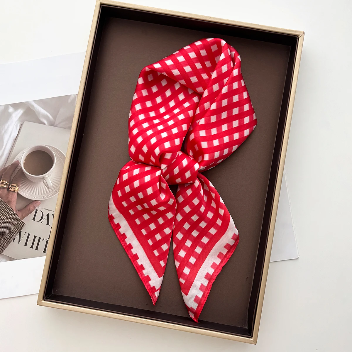 Luxury Square Scarf Soft Satin Imitation Silk Scarves For Women Bandanas Elegant Hijab Neckerchief Printed Shawl Wraps
Luxury Square Scarf Soft Satin Imitation Silk Scarves For Women Bandanas Elegant Hijab Neckerchief Printed Shawl Wraps
