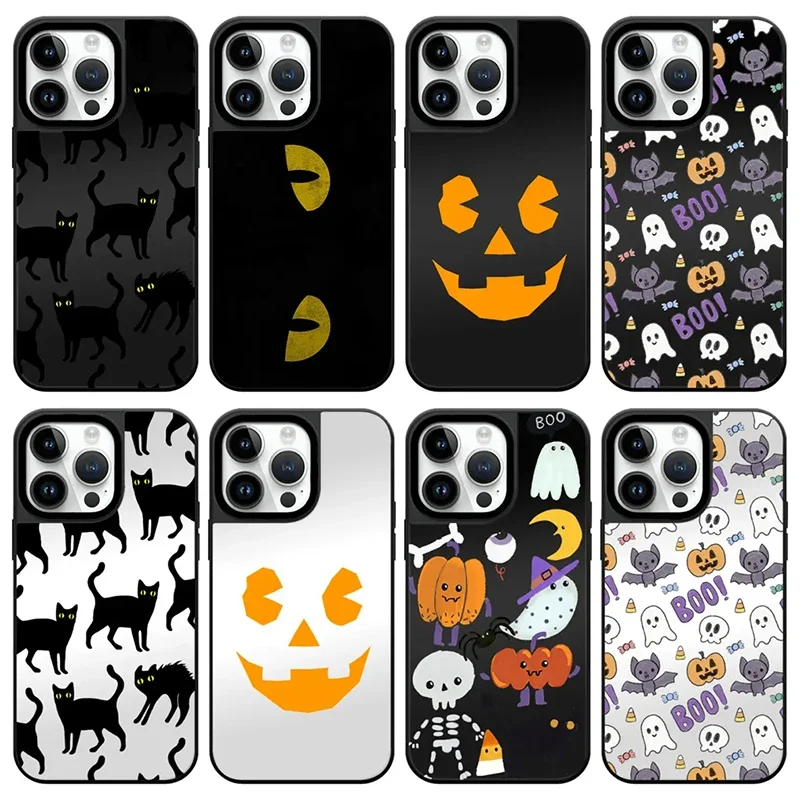 Halloween Black Cat Mirror Magnetic Phone Case Cover for IPhone 11 12 13 14 15 16 Pro Max Case
Halloween Black Cat Mirror Magnetic Phone Case Cover for IPhone 11 12 13 14 15 16 Pro Max Case