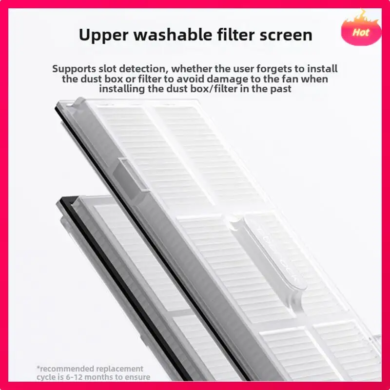 ABYP For Roborock Q5, Q5 Pro,S7, S7 Maxv,Q7 Robot Vacuum Cleaner Parts Accessories Roller Side Brushes Dust Bags Hepa Filters
ABYP For Roborock Q5, Q5 Pro,S7, S7 Maxv,Q7 Robot Vacuum Cleaner Parts Accessories Roller Side Brushes Dust Bags Hepa Filters
