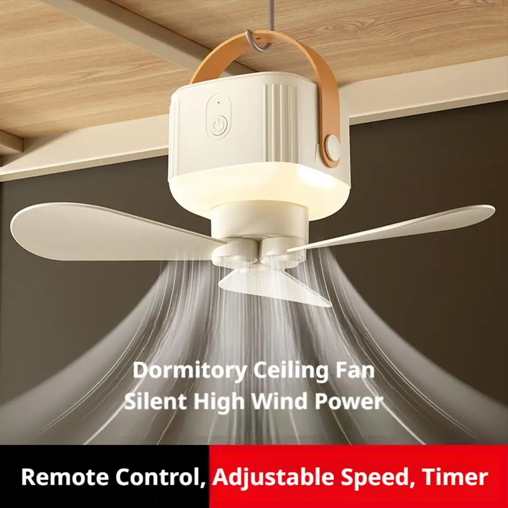 Portable Ceiling Fan 3600mAh – 3-Speed Rechargeable with Remote & Night Light, Quiet for Camping & Dorm
Portable Ceiling Fan 3600mAh – 3-Speed Rechargeable with Remote & Night Light, Quiet for Camping & Dorm