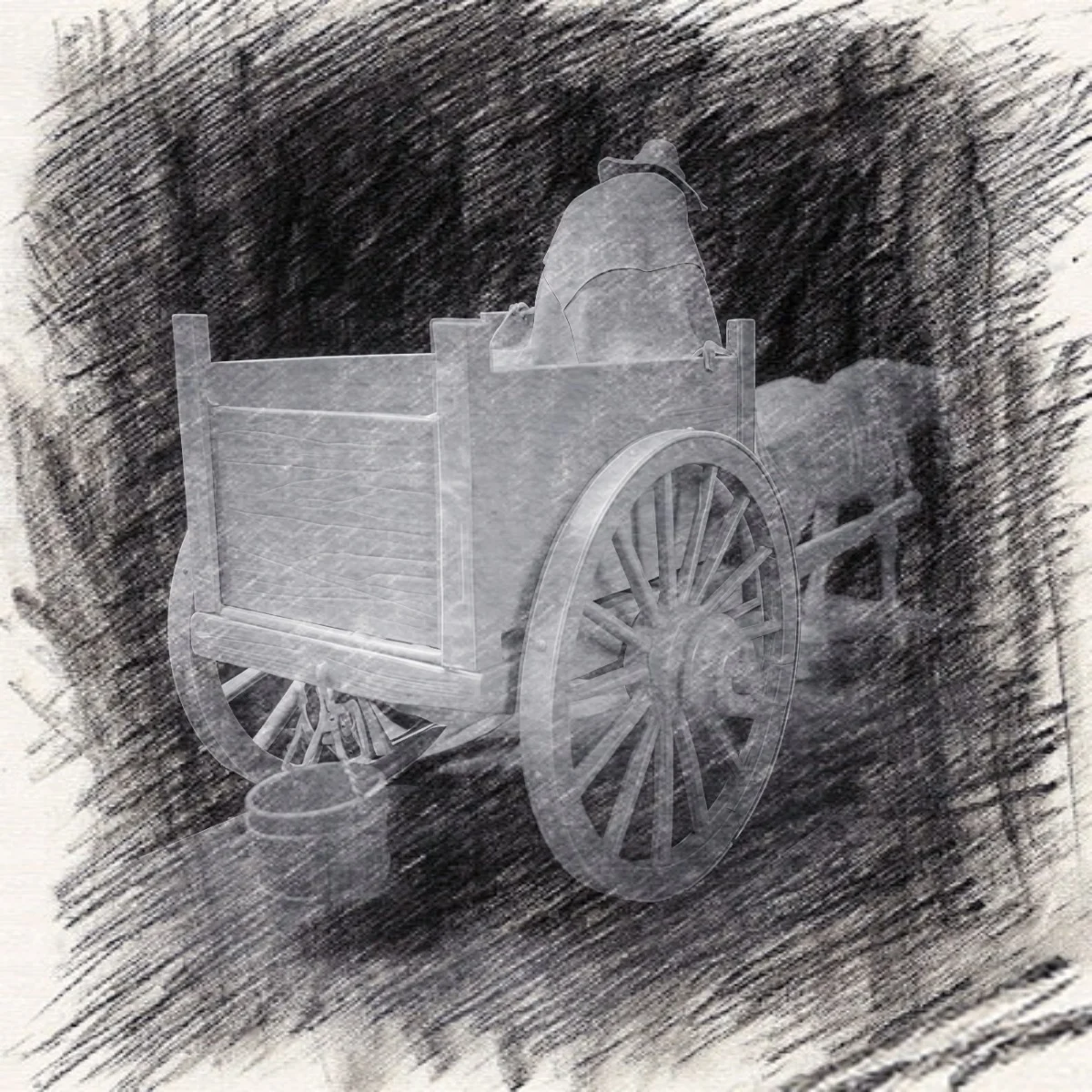 54mm resin figure unpainted model kit, tired carriage (including the rider and the carriage), unassembled and unpainted GK
54mm resin figure unpainted model kit, tired carriage (including the rider and the carriage), unassembled and unpainted GK