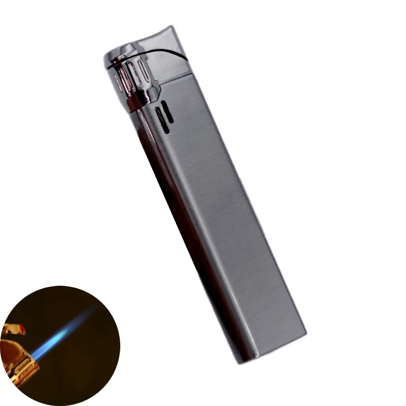 Hot New Portable Turbo Green Flame High-flame Butane Gas Windproof Lighter Outdoor Camping Barbecue Cigar Lighter Men's Gifts
Hot New Portable Turbo Green Flame High-flame Butane Gas Windproof Lighter Outdoor Camping Barbecue Cigar Lighter Men's Gifts