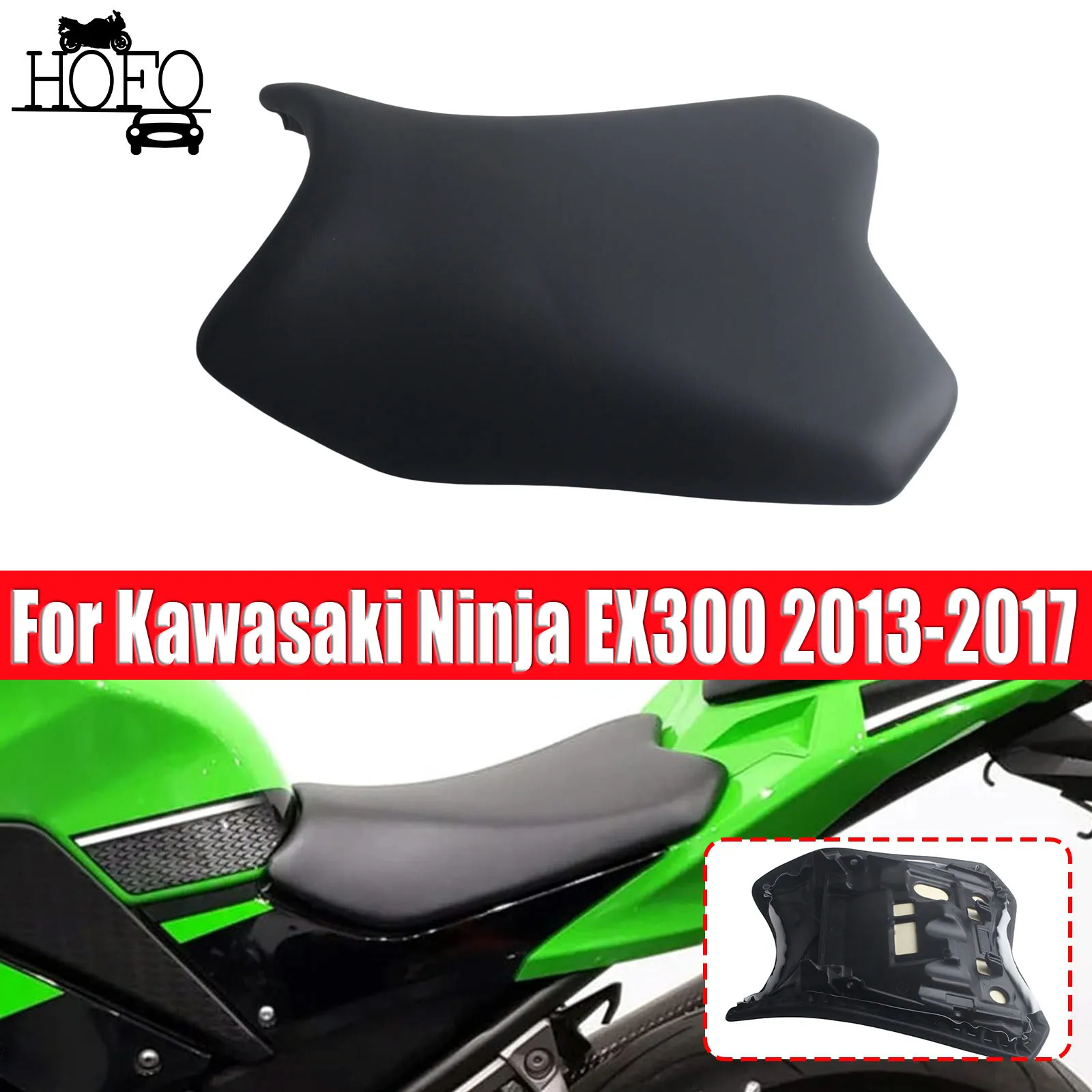 For Kawasaki Ninja EX300 2013-2017 Front Rider Driver Seat Comfortable Soft Seat Saddle Electric Scooter Accessories
For Kawasaki Ninja EX300 2013-2017 Front Rider Driver Seat Comfortable Soft Seat Saddle Electric Scooter Accessories