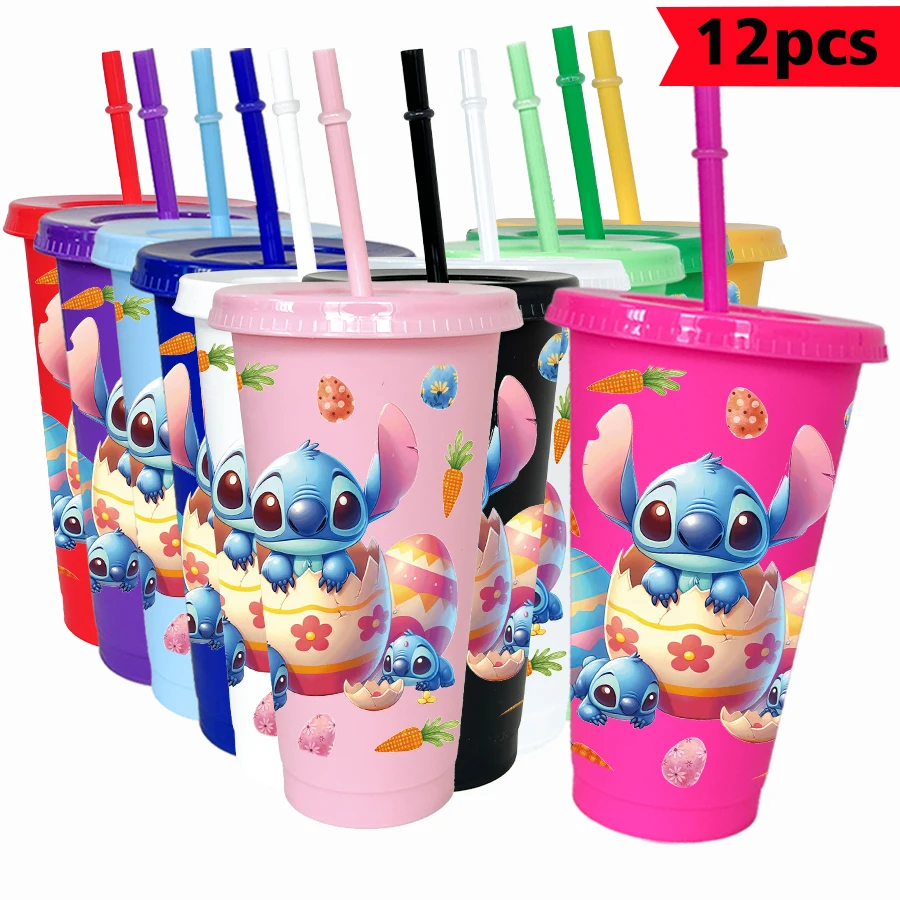 12Pcs/pack Disney Stitch Pineapple 26oz Colored Plastic Tumbler Birthday Party Drinking Utensils Juice Coffee Mug
12Pcs/pack Disney Stitch Pineapple 26oz Colored Plastic Tumbler Birthday Party Drinking Utensils Juice Coffee Mug