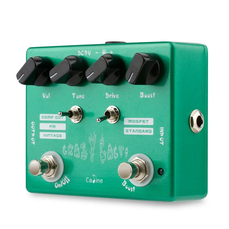 Caline CP-20 Effect Pedal Crazy Cacti Overdrive Guitar Effect Pedal
Caline CP-20 Effect Pedal Crazy Cacti Overdrive Guitar Effect Pedal
