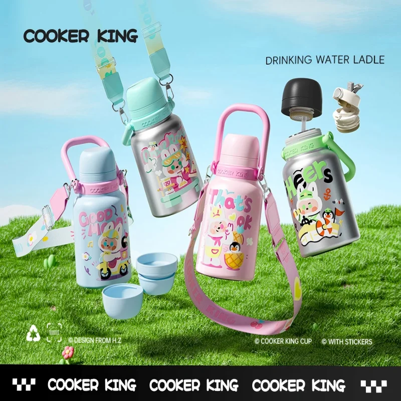 Чашка-термос Cooker King емкостью 1100 мл. Новый стильный дизайн для студентов. Сохраняет горячие и холодные напитки на весь день. Идеальная школьная вода
Чашка-термос Cooker King емкостью 1100 мл. Новый стильный дизайн для студентов. Сохраняет горячие и холодные напитки на весь день. Идеальная школьная вода