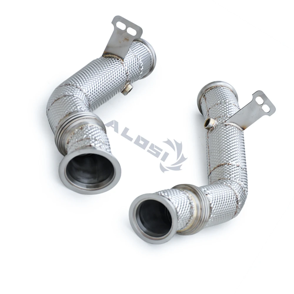 Stainless Steel Free Flowing Downpipe for Mercedes AMG C43 E43 E400 3.0T 2016-2021 Insulated Protection for Enhanced Performance
Stainless Steel Free Flowing Downpipe for Mercedes AMG C43 E43 E400 3.0T 2016-2021 Insulated Protection for Enhanced Performance