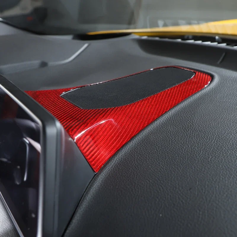 metyoucar For Toyota GR Supra A90 19-25 Real Carbon Fiber Car Dashboard Horn Frame Cover Stereo Speaker Panel Trim Accessories
metyoucar For Toyota GR Supra A90 19-25 Real Carbon Fiber Car Dashboard Horn Frame Cover Stereo Speaker Panel Trim Accessories