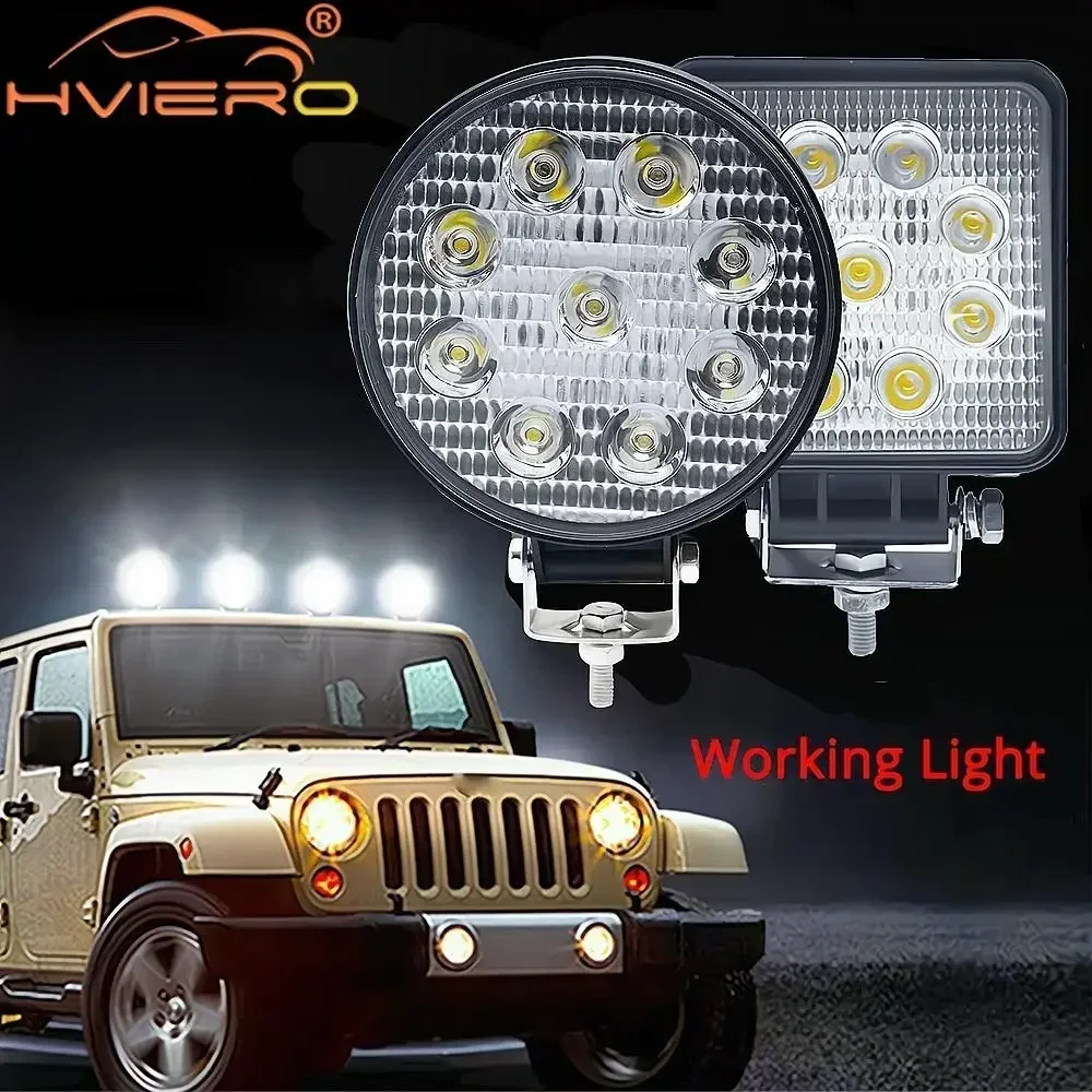 Motorcycle Work Lights 4Inch 42W 48W 14/16SMD Square Round LED Spotlight 4x4 Offroad ATV UTV Truck Tractor Fog DC 12V Universal
Motorcycle Work Lights 4Inch 42W 48W 14/16SMD Square Round LED Spotlight 4x4 Offroad ATV UTV Truck Tractor Fog DC 12V Universal