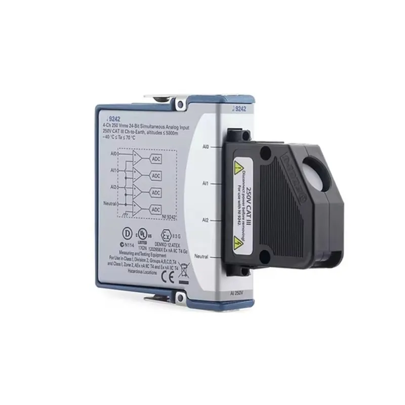 NI-9239 NI-9242 NI-9260 channel C-series Voltage Input Module 780181-01 783107-01 783466-01 Spot
NI-9239 NI-9242 NI-9260 channel C-series Voltage Input Module 780181-01 783107-01 783466-01 Spot