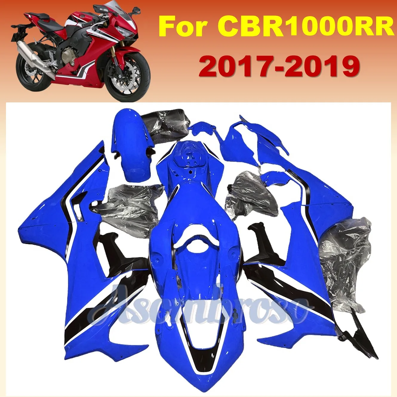 Обтекатель мотоцикла, подходящий для HONDA CBR1000RR 2017 2018 2019, синие обтекатели CBR1000 RR 17 18 19 лет, корпус кузова
Обтекатель мотоцикла, подходящий для HONDA CBR1000RR 2017 2018 2019, синие обтекатели CBR1000 RR 17 18 19 лет, корпус кузова