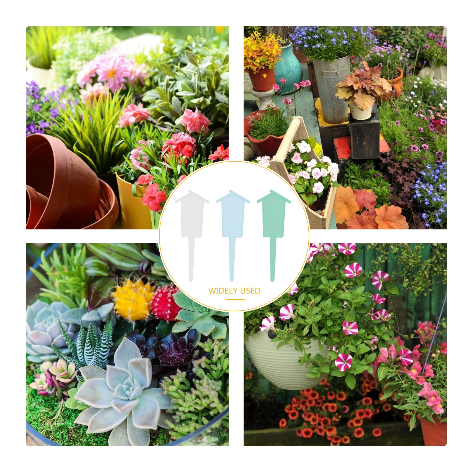 60 Pcs Plant Labels High Quality Plastic Garden Tags Flower Tree Vegetable Markers Stylish Gardening Art Environmental
60 Pcs Plant Labels High Quality Plastic Garden Tags Flower Tree Vegetable Markers Stylish Gardening Art Environmental