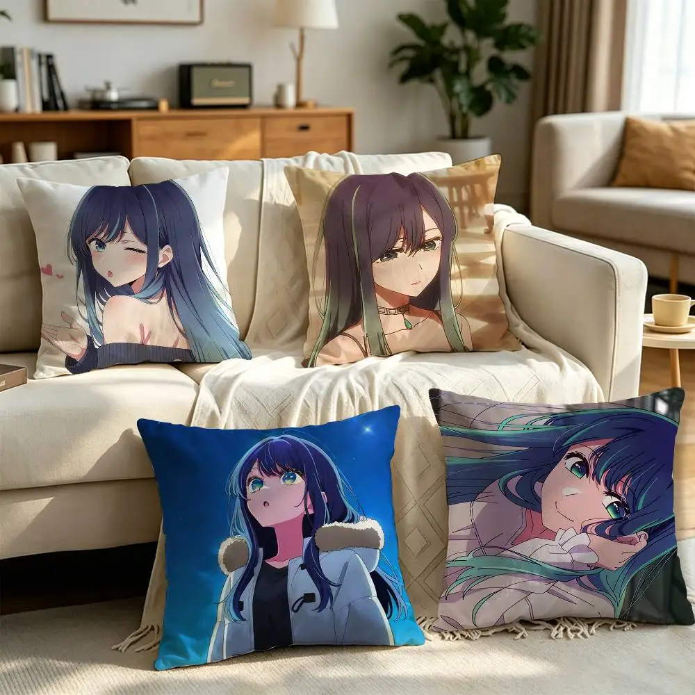 O-Oshi N-No K-Ko Akane Kurokawa Pillow cover Soft Microfiber Pillowcase Home Sofa Decor Surprise Decorative printed.
O-Oshi N-No K-Ko Akane Kurokawa Pillow cover Soft Microfiber Pillowcase Home Sofa Decor Surprise Decorative printed.