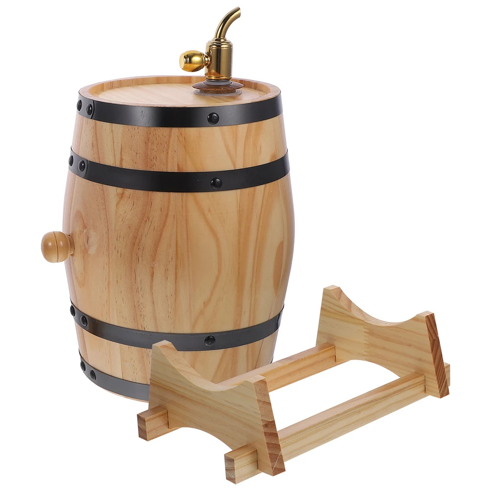 Wooden 3L Stainless Steel Faucet Home Bar Beer Container Red Container For Bar Bucket Beer Wood Barrel
Wooden 3L Stainless Steel Faucet Home Bar Beer Container Red Container For Bar Bucket Beer Wood Barrel