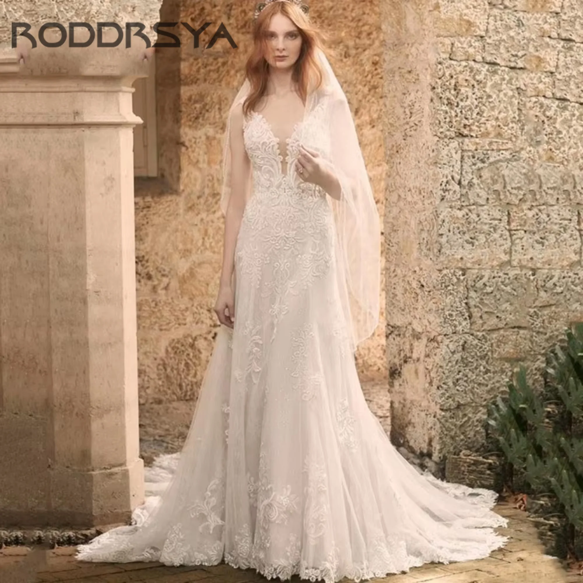 RODDRSYA Gorgeous Lace Wedding Dresses Appliques A-Line Bride Dress Spaghetti Straps Bridal Gowns Vestido De Novia Customized
RODDRSYA Gorgeous Lace Wedding Dresses Appliques A-Line Bride Dress Spaghetti Straps Bridal Gowns Vestido De Novia Customized