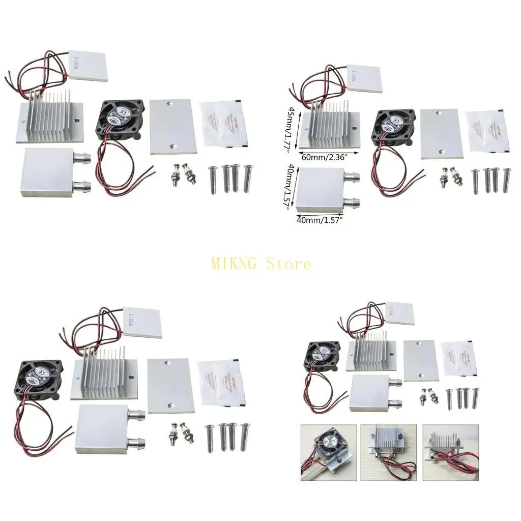 TEC1-12706 Thermoelectric Cooler Peltier Water Cooler Cooling System 60W DIY best sale
TEC1-12706 Thermoelectric Cooler Peltier Water Cooler Cooling System 60W DIY best sale