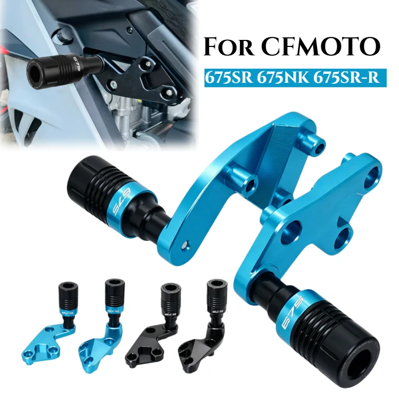For CFMOTO 675SR 675NK 675SR-R Motorcycle CNC Frame Slider Falling Crash Pad Protector Protection Fairing Guard 675SRR 675 SR NK
For CFMOTO 675SR 675NK 675SR-R Motorcycle CNC Frame Slider Falling Crash Pad Protector Protection Fairing Guard 675SRR 675 SR NK