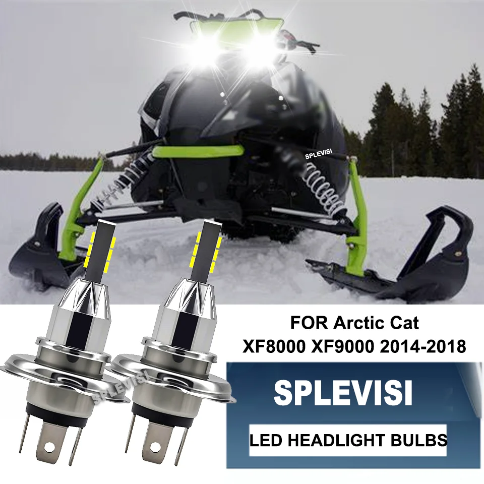 100% New LED H4 9003 Headlights High Low Beam Kit For Arctic Cat XF6000 2015-2018 XF7000 2015-2019 XF8000 XF9000 2014-2018
100% New LED H4 9003 Headlights High Low Beam Kit For Arctic Cat XF6000 2015-2018 XF7000 2015-2019 XF8000 XF9000 2014-2018