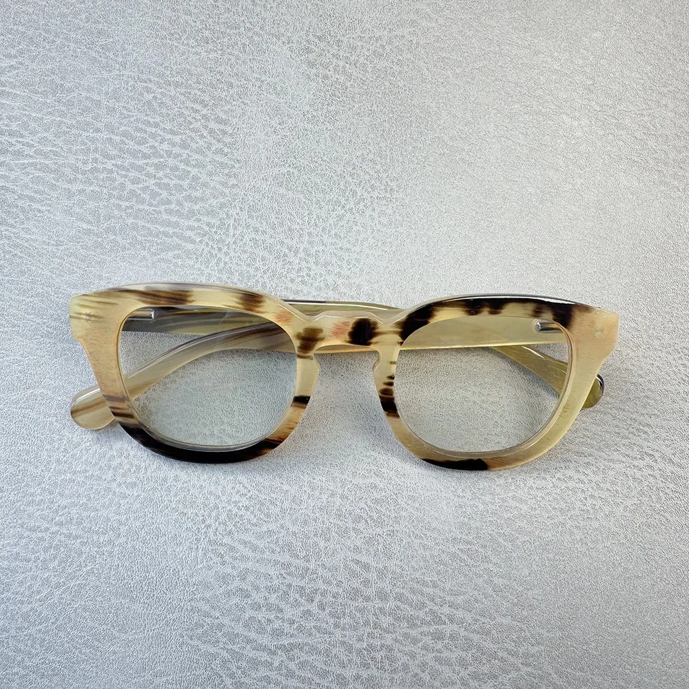 Eyeglass Frames Vintage Retro Unique Handmade Honey Black Horn Prescription Women's Man Glasses Frames Optical Lenses Eyeglasses
Eyeglass Frames Vintage Retro Unique Handmade Honey Black Horn Prescription Women's Man Glasses Frames Optical Lenses Eyeglasses