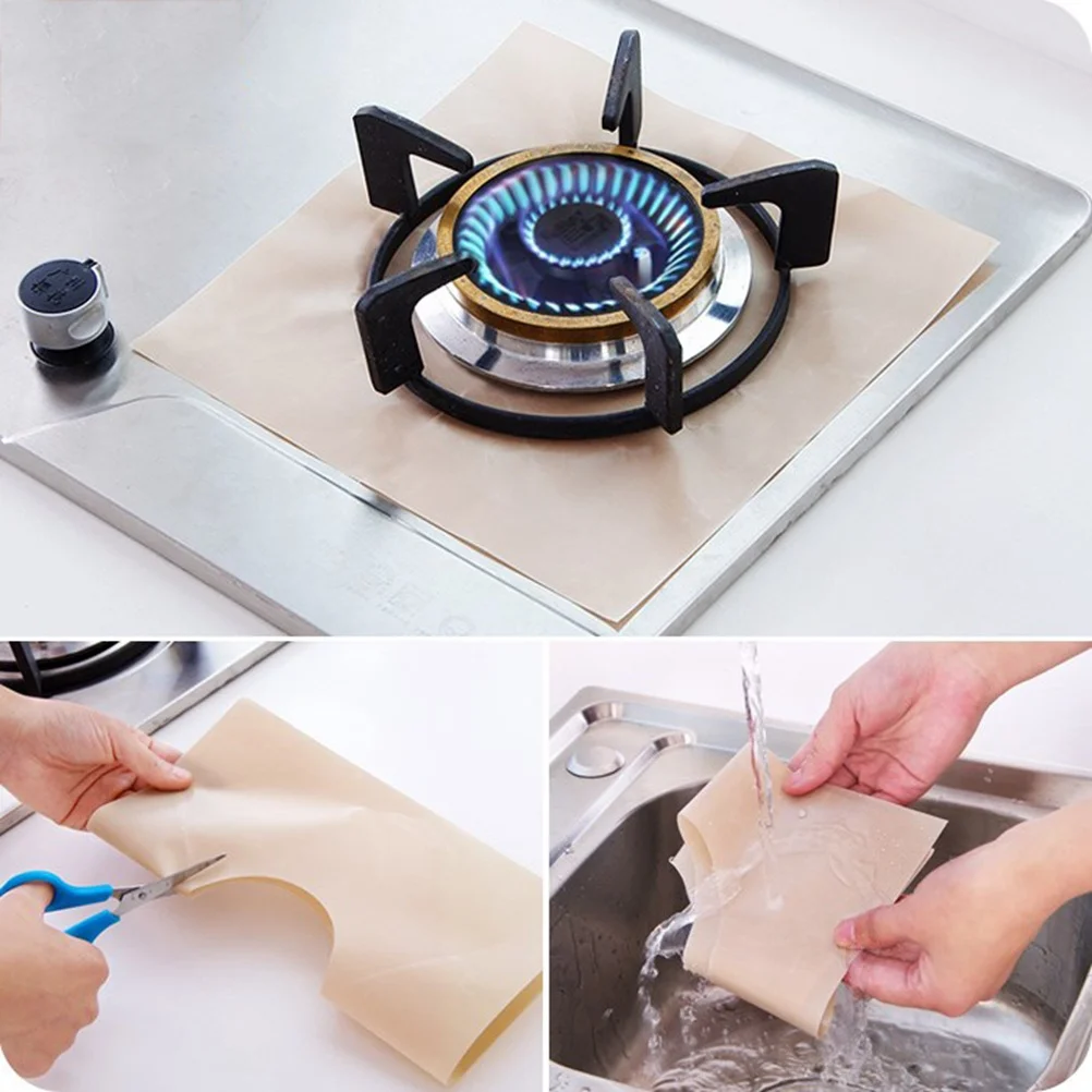 4Pcs Heavy Duty Gas Hob Protector Mats Universal Fit for Oven Liner Non- Clean Cooking
4Pcs Heavy Duty Gas Hob Protector Mats Universal Fit for Oven Liner Non- Clean Cooking