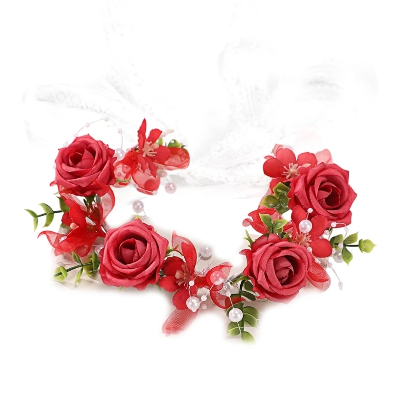 Comfortable Floral Headwear For Toddlers Breathable Ribbon Flower Wreath Summer Outdoor Photography Props Y166
Comfortable Floral Headwear For Toddlers Breathable Ribbon Flower Wreath Summer Outdoor Photography Props Y166