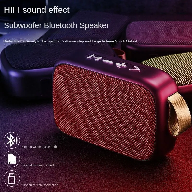 G2 Wireless Bluetooth Speaker Portable ABS Friendly Plastic Computer Bluetooth Mini Stereo Suitable Outdoor Indoor Sport
G2 Wireless Bluetooth Speaker Portable ABS Friendly Plastic Computer Bluetooth Mini Stereo Suitable Outdoor Indoor Sport