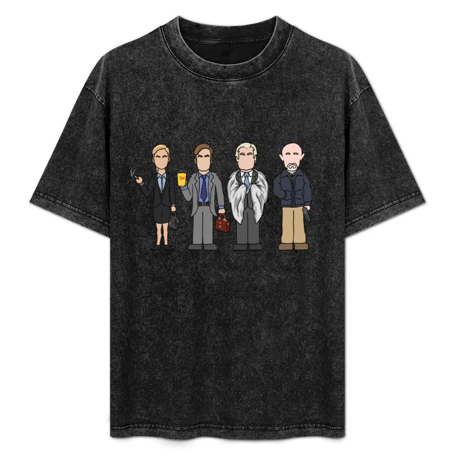 Better Call Saul main characters V3 Updated T-Shirt Basic Plain Tee for Spring and Summer
Better Call Saul main characters V3 Updated T-Shirt Basic Plain Tee for Spring and Summer