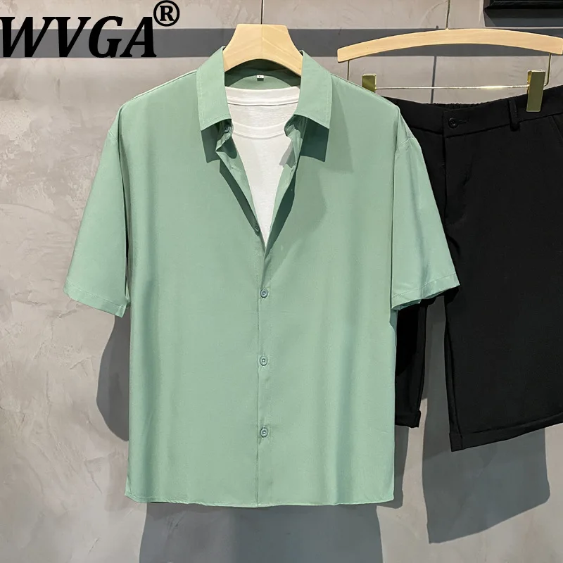Новая летняя мужская рубашка WVGA из ледяного шелка с элегантным драпированным кроем, модная, с коротким рукавом, нишевая, шикарная, повседневная, с отложным воротником, в стиле Y2K, W19901
Новая летняя мужская рубашка WVGA из ледяного шелка с элегантным драпированным кроем, модная, с коротким рукавом, нишевая, шикарная, повседневная, с отложным воротником, в стиле Y2K, W19901