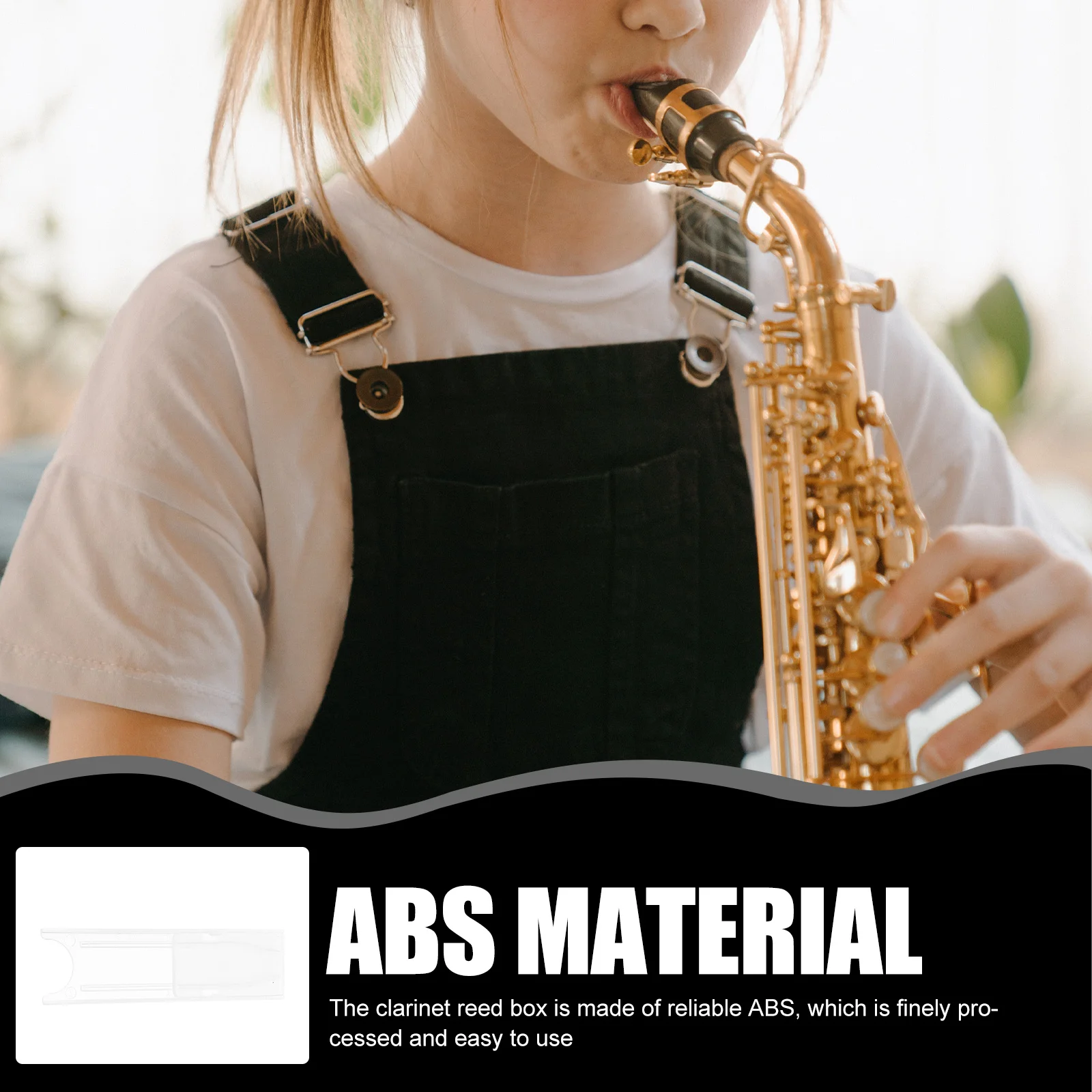 4Pcs Saxophone Reed Storage Holder ABS Box Ventilation Design Clarinet Reed Organizer Musical Instrument Accessory
4Pcs Saxophone Reed Storage Holder ABS Box Ventilation Design Clarinet Reed Organizer Musical Instrument Accessory