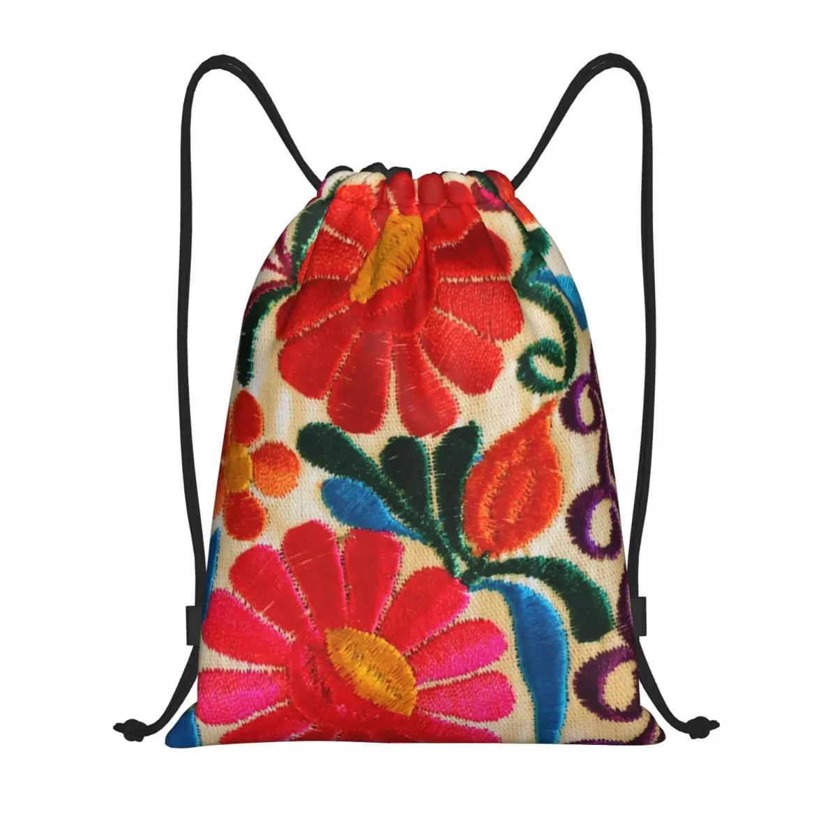Custom Mexican Flowers Drawstring Bags Women Men Portable Sports Gym Sackpack Training Storage Backpacks
Custom Mexican Flowers Drawstring Bags Women Men Portable Sports Gym Sackpack Training Storage Backpacks