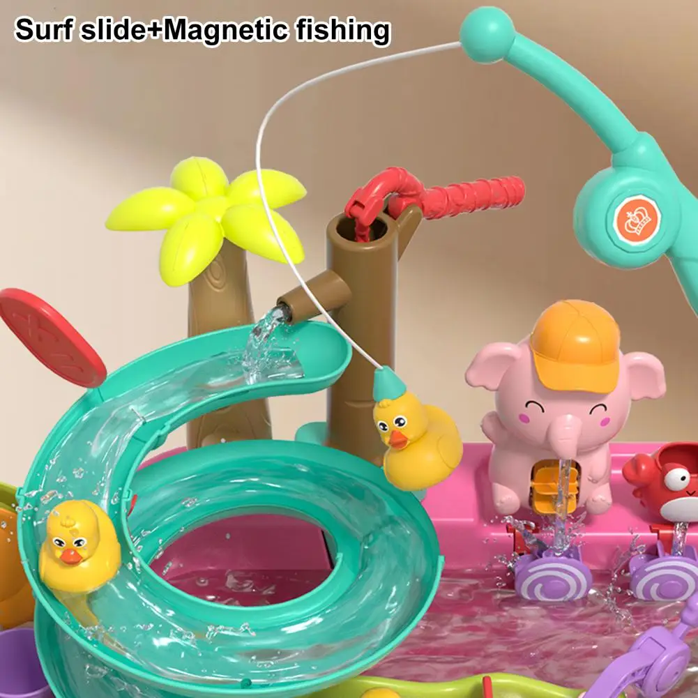 Водосберегающая игрушка-раковина для малышей, детский набор игрушек для кухонной мойки с водной горкой, магнитная игра-рыбалка для малышей для детей
Водосберегающая игрушка-раковина для малышей, детский набор игрушек для кухонной мойки с водной горкой, магнитная игра-рыбалка для малышей для детей