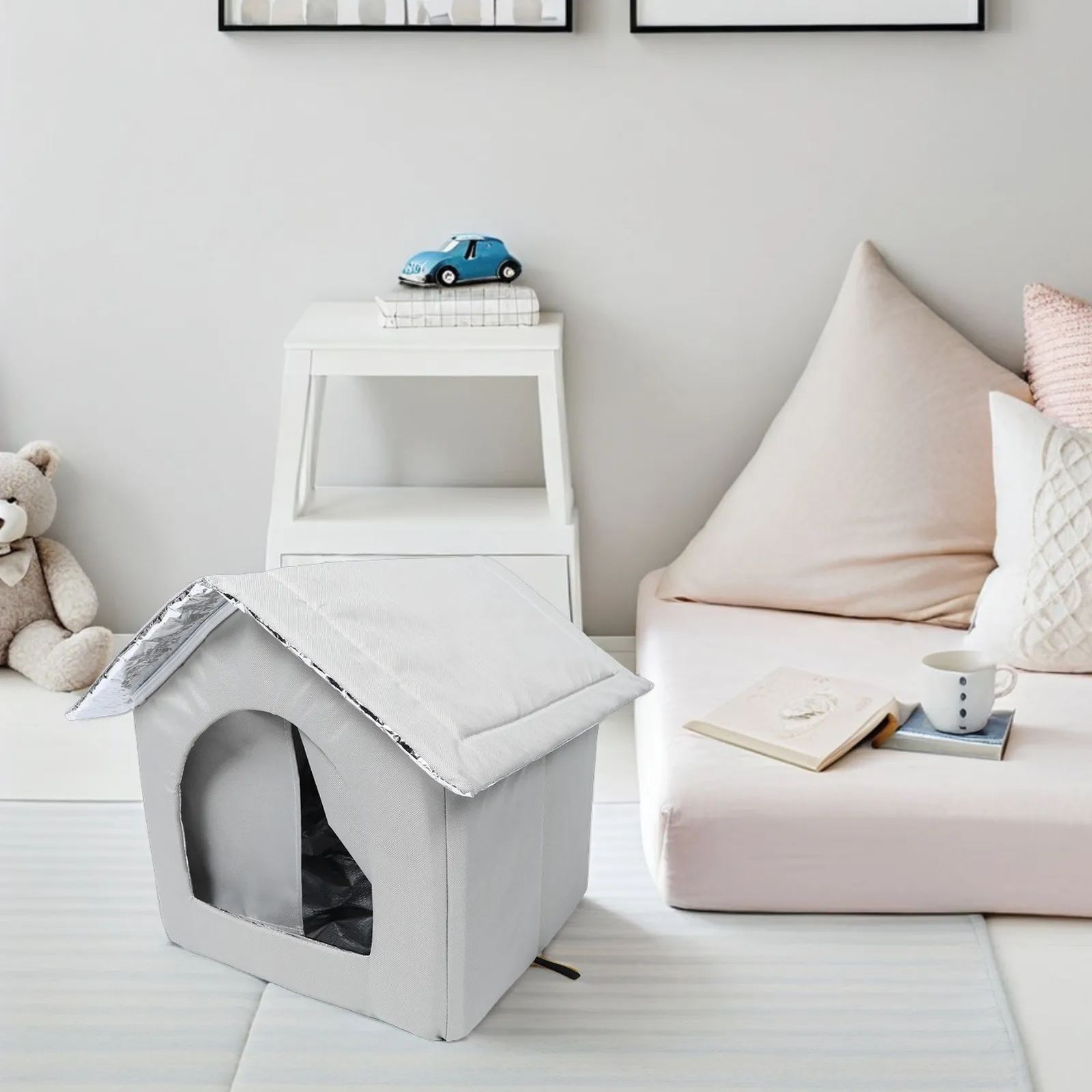 Самоохлаждающаяся переносная лежанка-холодильник для кошек, летняя кровать для использования в помещении и на улице, уличная лежанка для кошек
Самоохлаждающаяся переносная лежанка-холодильник для кошек, летняя кровать для использования в помещении и на улице, уличная лежанка для кошек