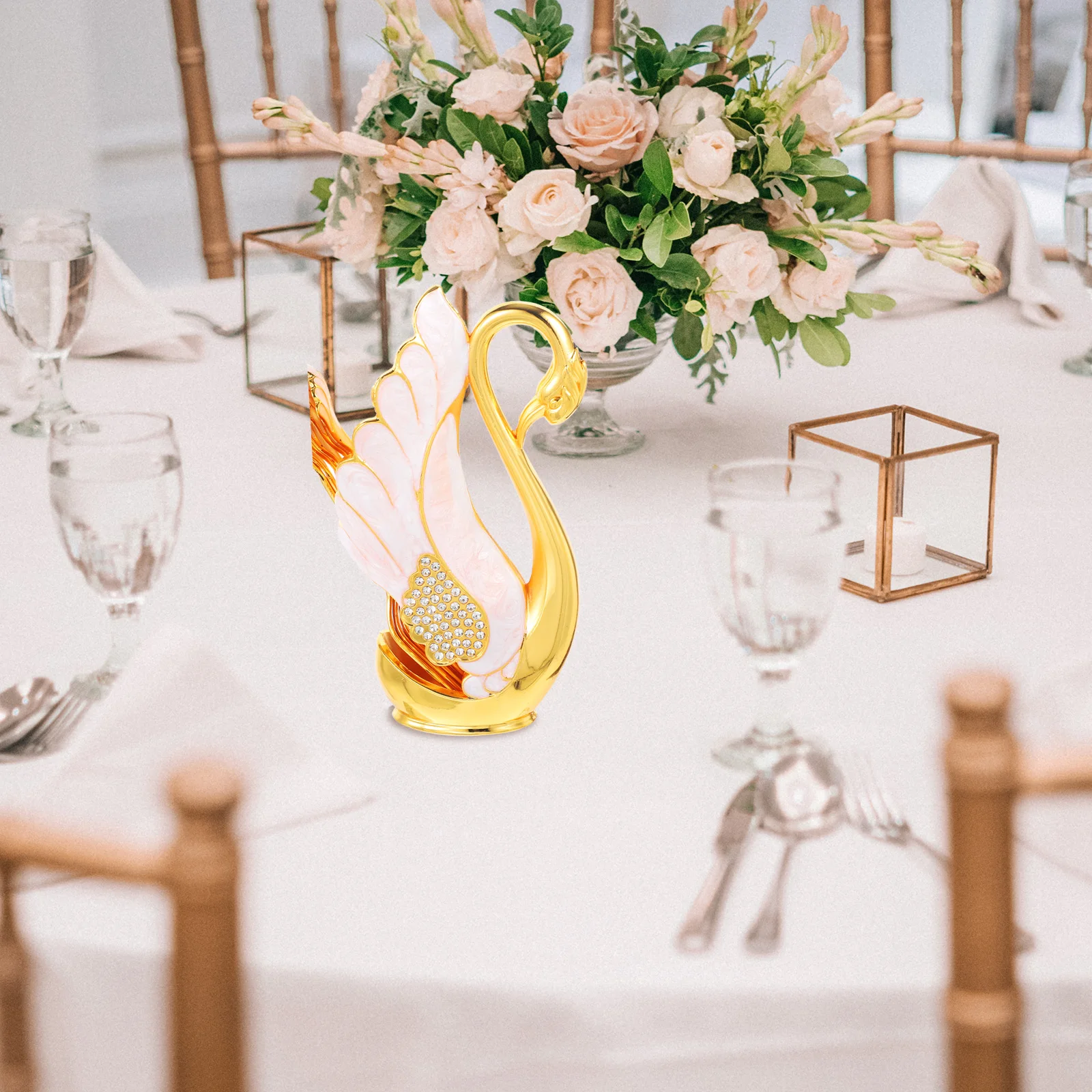Swan Holder Storage Rack Dessert Silverware Decorative Spoon Salad Table Cookie Set Zinc Alloy Easy Clean Creative Shape
Swan Holder Storage Rack Dessert Silverware Decorative Spoon Salad Table Cookie Set Zinc Alloy Easy Clean Creative Shape