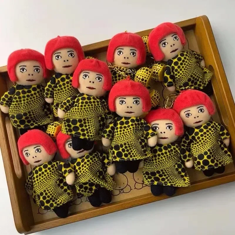 Yayoi Kusama гуманоид в горошек без лица мужской брелок сумка подвесное украшение плюшевая игрушка кулон
Yayoi Kusama гуманоид в горошек без лица мужской брелок сумка подвесное украшение плюшевая игрушка кулон